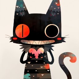 月猫（つきねこ）のアイコン